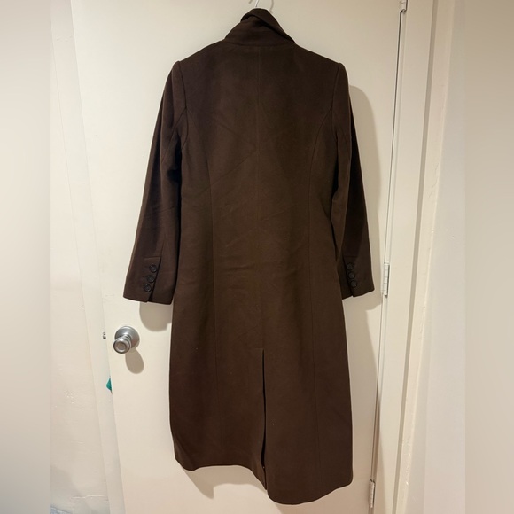 Quince Italian Wool Double-breasted Slouch Coat - Picture 11 of 11